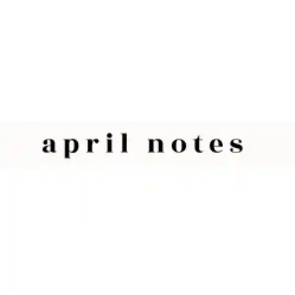 Early Black Friday - 20% Off Your Order at April Notes Early Black Friday - 20% Off Your Order at April Notes