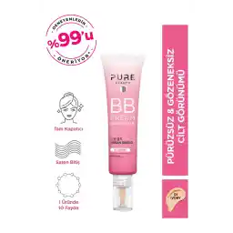 PURE BEAUTY BB Krem Spf50 Pa+++ Ivory 30 ml