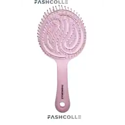 برس موی بیضی سه بعدی Fashcolle صورتی