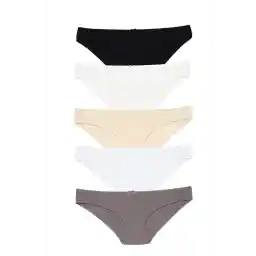 شورت فتیله ای زنانه میس بلو مون 5 پک نخی 3450