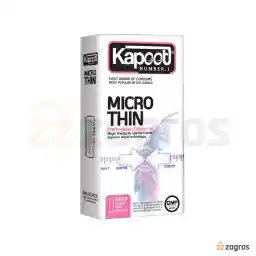 کاندوم کاپوت مدل Micro Thin تعداد 12 عددی