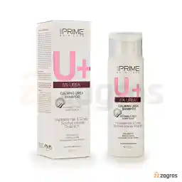 شامپو اوره 5% پریم مدل +U مناسب پوست سر بسیار خشک و دارای خارش 250 میل