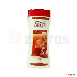 شامپو سر 2 در 1 بروکس Brux حاوی عصاره پنبه مناسب موهای چرب 500 میل