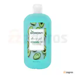 شامپو بدن بدون سولفات و پارابن بیومونتی Biomonti حاوی روغن آووکادو 1000 میل