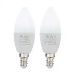 لامپ ال ای دی 7 وات شمعی افراتاب مدل AF-C37-7W پایه E14 بسته 2 عددی