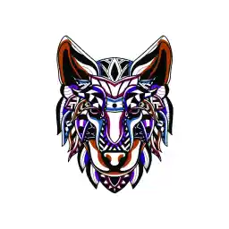 برچسب کنسول بازی مدل گرگ کد 1277