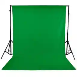 فون بک گراند سبز کروماکی مخمل Green Velvet Backdrop Chromakey 3×2