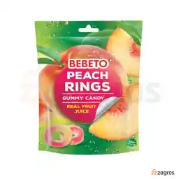 پاستیل آبمیوه طبیعی ببتو با طعم هلو 60 گرم