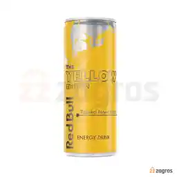 نوشیدنی انرژیزا ردبول زرد میوههای استوایی مدل Yellow Edition حجم 250 میل