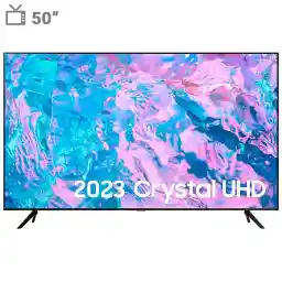 تلویزیون ال ای دی هوشمند سامسونگ مدل CU7000 2023 سایز 50 اینچ