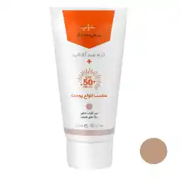 کرم ضد آفتاب رنگی آرت وینا، 50 SPF، مدل Moderate 02 ، مناسب انواع پوست با تنالیته متوسط و حجم 50 میلی لیتر، محافظتکننده در برابر اشعه PA++++ ،UVA ،UVB، ضد پیری، دارای فرمولاسیون تیتانیوم دی اکساید، زینک اکساید و اسید لاکتیک، با ماندگاری 2 ساعته