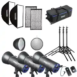 کیت کامل فلاش Hensel Integra Mini 600 Kit