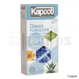کاندوم کاپوت مدل Classic Fungless بسته 12 عددی