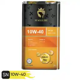 روغن موتور مگلوب مدل Calci Tec 10W-40 حجم 5 لیتر