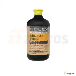 شامپو بدون سولفات سولکس حاوی روغن آرگان مناسب انواع مو 1000 میل