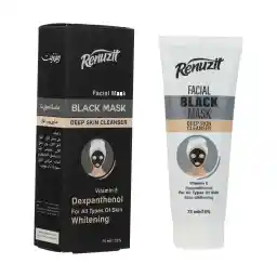 ماسک صورت رینوزیت مدل Black Deep حجم 75 میلی لیتر