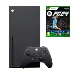 کنسول بازی مایکروسافت مدل Xbox Series X ظرفیت 1 ترابایت به همراه بازی EA Sports FC 24 کنسول بازی مایکروسافت مدل Xbox Series X ظرفیت 1 ترابایت به همراه بازی EA Sports FC 24