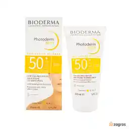 کرم ضد آفتاب بایودرما +SPF50 بی رنگ مناسب پوست مستعد لک 150 میل