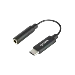 کابل تبدیل میکروفن بویا BOYA BY-K9 3.5mm Trrs to USB Type-C Cable