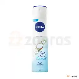 اسپری ضد تعریق زنانه نیوآ مدل Fresh Blends Coconut با رایحه نارگیل 150 میل