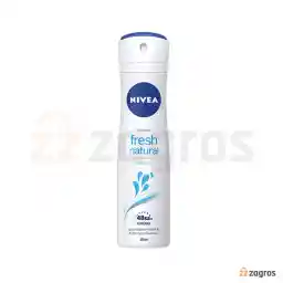 اسپری دئودورانت زنانه بدون پودر نیوآ مدل Fresh Natural حجم 150 میل