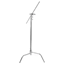 بوم و استند C (طرح پایه سرمی) به همراه بازویی و خورشیدی استیل