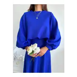 ست دامن پارچه ای پف دار Ketche