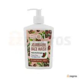 کرم ژل شستشوی صورت بیول حاوی روغن جوجوبا مناسب پوست خشک و معمولی 380 میل