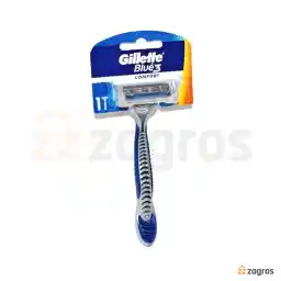 خودتراش مردانه 3 تیغ ژیلت مدل Blue3 Comfort بسته تک عددی