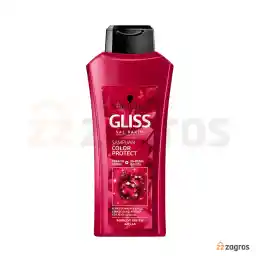 شامپو گلیس مناسب موهای رنگ شده مدل COLOR PROTECT حجم 525 میل