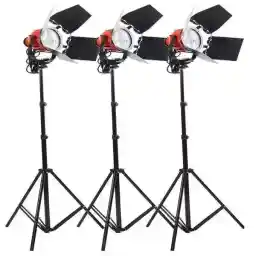 کیت نور پروژکتور دیمردار 800 وات Video Light 800w