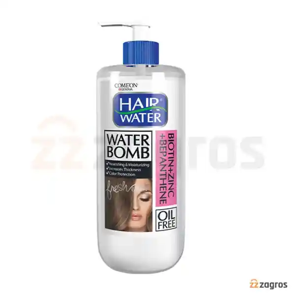 کرم مو آبرسان کامان حاوی زینک و بیوتین حجم 400 میل