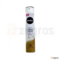 اسپری ضد تعریق زنانه نیوآ مدل Clean Protect حاوی ویتامین E حجم 200 میل