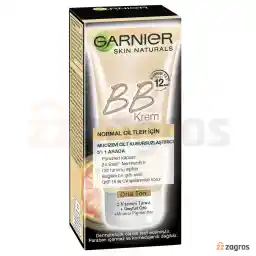 BB Cream Garnier, orta renk, orta model, SPF 15, hacim 50 ml