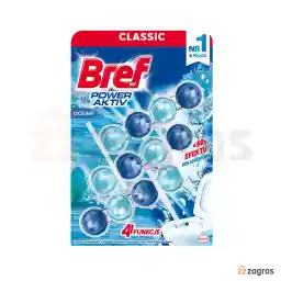 خوشبو کننده و ضدعفونی کننده توالت فرنگی برف با رایحه نسیم اقیانوس تعداد 12 عددی