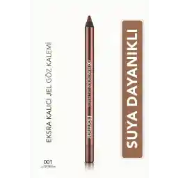 مداد چشم دائمی شیمرینگ فلورمار (COPPER) - مداد ژل اکستریم تاتو - 001 براق قهوه ای - 8682536028837