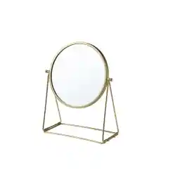 آینه میز ذره بین دو طرفه IKEA IKEA Lassbyn Gold Color