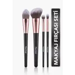 ست برس آرایش 4 تکه فلورمار (رژگونه-فنداسیون-سایه چشم-چروک) - ست برس آرایش - 012 - 8690604597772