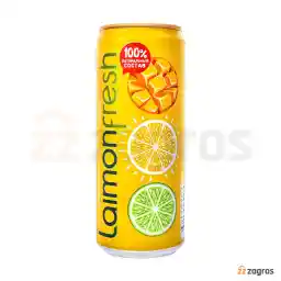 نوشیدنی گازدار لایمون فرش با طعم مرکبات و انبه 330 میل