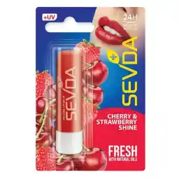 بالم لب سودا مدل گیلاس و توت فرنگی