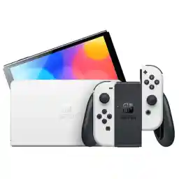 کنسول بازی هیبریدی نینتندو مدل Switch - OLED White ظرفیت 64 گیگابایت