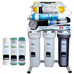 دستگاه تصفیه کننده آب آکوآ اسپرینگ مدل NF3900 به همراه فیلتر مجموعه 3 عددی