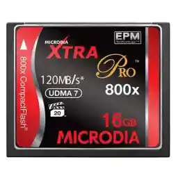 کارت حافظه Microdia XTRA PRO CF 16GB/120(MB/s)/800X