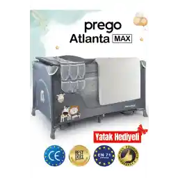 تخت بازی پرگو آتلانتا 70*120 سانتی متر همراه با هدیه