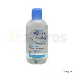 میسلار واتر آرایش پاک کن 3 در 1 هیدرودرم مدل Hydrating مناسب پوست معمولی تا خشک 250 میل