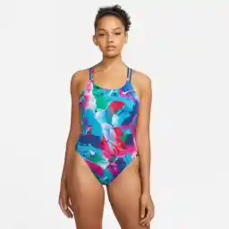 Nike HydraStrong Multiple Print Spiderback One Piece Kadın Mayo