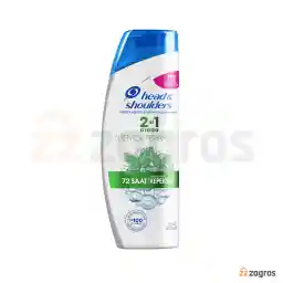 شامپو ضد شوره 2 در 1 هد اند شولدرز مدل Mentol Ferahligi حجم 330 میل