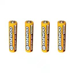 باتری نیم قلمی دوو مدل Super Heavy Duty بسته 4 عددی