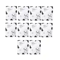 ماسک صورت ایمجز مدل شیر وزن 25 گرم مجموعه 10 عددی