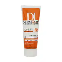 کرم ضدآفتاب بیرنگ درمالیفت مدل SPF50، مناسب پوستهای چرب، حجم 40 میلیلیتر